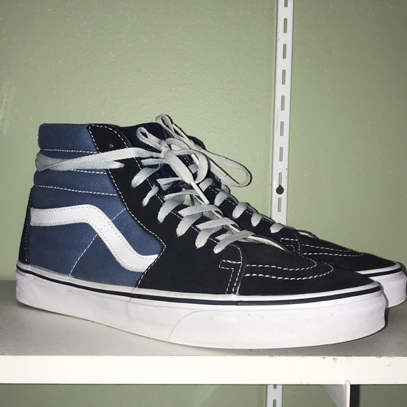 navy blue old skool